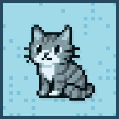 Tabby Cat Ocean artwork preview